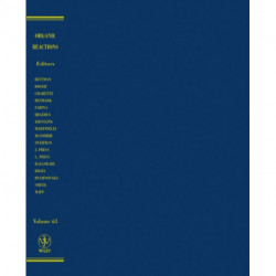 Organic Reactions, Volume 63