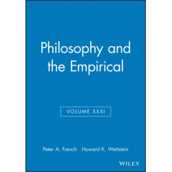 Philosophy and the Empirical, Volume XXXI