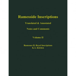 Ramesside Inscriptions, Ramesses II: Royal Inscriptions: Translated and Annotated, Notes and Comments Ramesses II: Royal Inscriptions