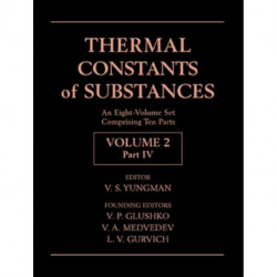 Thermal Constants of Substances, 8 Volume Set