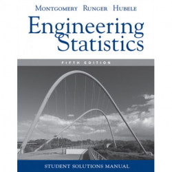 Manual Engineering Statistics, 5e Student Solutions