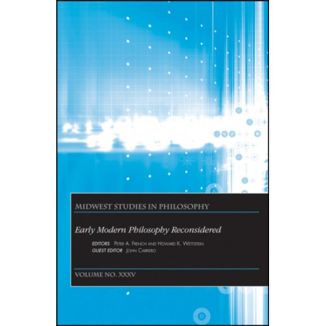 Early Modern Philosophy Reconsidered, Volume XXXV