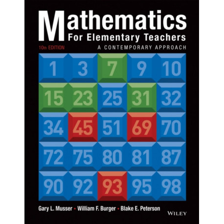 Mathematics for Elementary Teachers: A Contemporary Approach