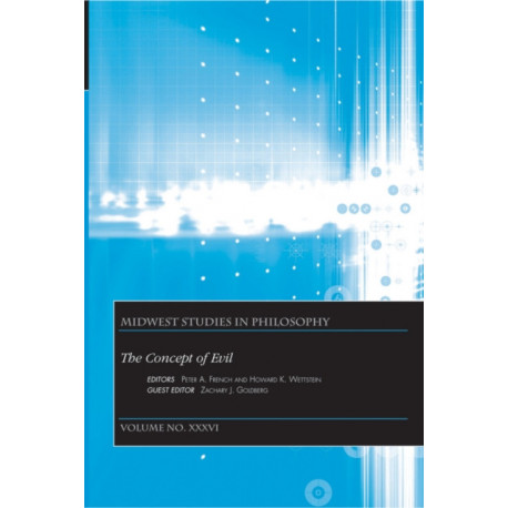 The Concept of Evil, Volume XXXVI