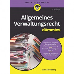 Allgemeines Verwaltungsrecht fur Dummies