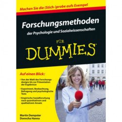 Forschungsmethoden der Psychologie und Sozialwissenschaften fur Dummies