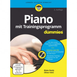 Piano mit Trainingsprogramm fur Dummies