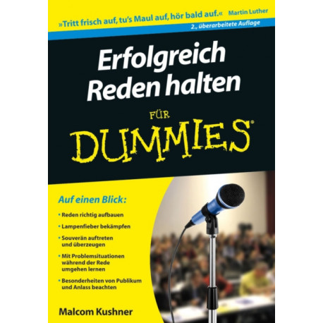 Erfolgreich Reden halten fur Dummies