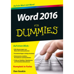 Word 2016 fur Dummies