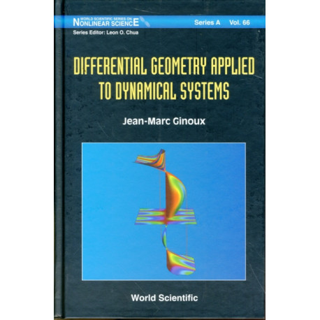Differential Geometry Applied To Dynamical Systems (With Cd-rom)