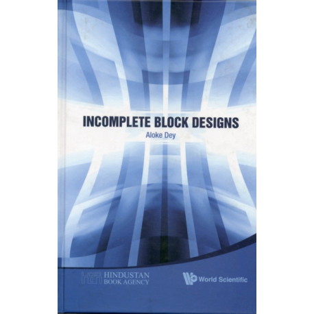 Incomplete Block Designs
