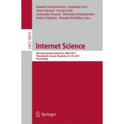 Internet Science: 4th International Conference, INSCI 2017, Thessaloniki, Greece, November 22-24, 2017, Proceedings