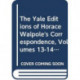 The Yale Editions of Horace Walpole's Correspondence, Volumes 13-14: With Thomas Gray, Richard West, and Thomas Ashton, I- With Thomas Gray, II