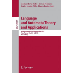 Language and Automata Theory and Applications: 9th International Conference, LATA 2015, Nice, France, March 2-6, 2015, Proceedings