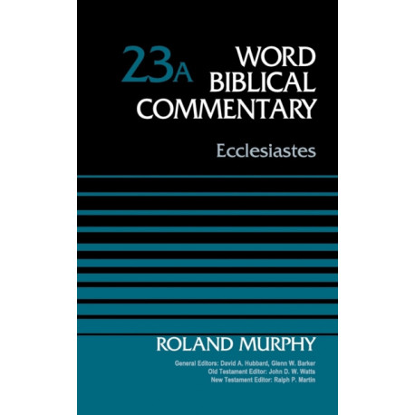 Ecclesiastes, Volume 23A