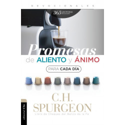 Libro de promesas de aliento y animo para cada dia: Libro de cheques del banco de la fe