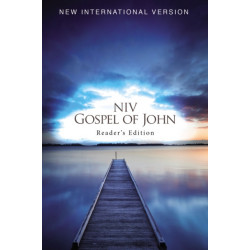 NIV, Gospel of John, Reader's Edition, 25 Pack