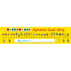 Alphabet Desk Strip