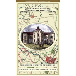 John Hancox's Map of the Birmingham Canal Navigations 1864