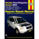 Honda Pilot (2003-2008), Ridgeline (2006-2014) & Acura MDX (2001-2007) Haynes Repair Manual (USA): 2001-14