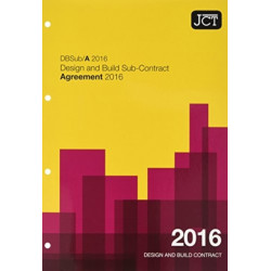 JCT: Design and Build Sub-Contract - Agreement 2016
