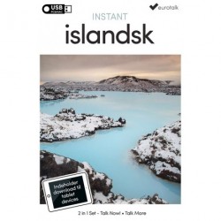 Islandsk begynder- og parlørkursus USB & download
