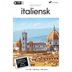 Italiensk begynder- og parlørkursus USB & download
