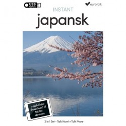 Japansk begynder- og parlørkursus USB & download