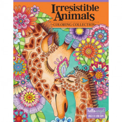 Hello Angel Irresistible Animals Coloring Collection