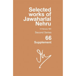 Selected Works Of Jawaharlal Nehru, Second Series, Vol 66 (supplement): (14 Feb 1961), Second Series, Vol 66 (supplement)