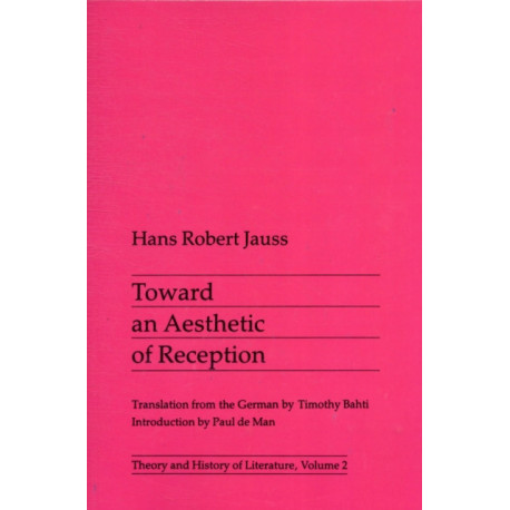 Toward an Aesthetic of Reception
