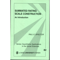 Summated Rating Scale Construction: An Introduction