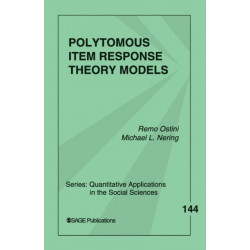 Polytomous Item Response Theory Models