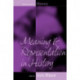 Meaning and Representation in History
