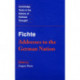 Fichte: Addresses to the German Nation