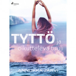 Tyttö ja oikutteleva tuuli