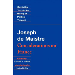 Maistre: Considerations on France