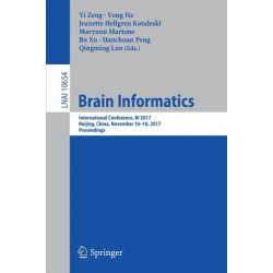 Brain Informatics: International Conference, BI 2017, Beijing, China, November 16-18, 2017, Proceedings