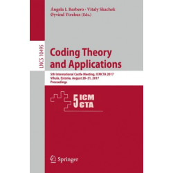 Coding Theory and Applications: 5th International Castle Meeting, ICMCTA 2017, Vihula, Estonia, August 28-31, 2017, Proceedings