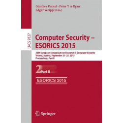 Computer Security -- ESORICS 2015: 20th European Symposium on Research in Computer Security, Vienna, Austria, September 21-25, 2015, Proceedings, Part II