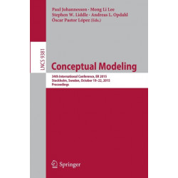 Conceptual Modeling: 34th International Conference, ER 2015, Stockholm, Sweden, October 19-22, 2015, Proceedings