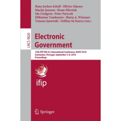 Electronic Government: 15th IFIP WG 8.5 International Conference, EGOV 2016, Guimaraes, Portugal, September 5-8, 2016, Proceedings