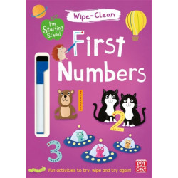 I'm Starting School: First Numbers: Wipe-clean book with pen