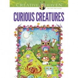 Creative Haven Curious Creatures Coloring Book