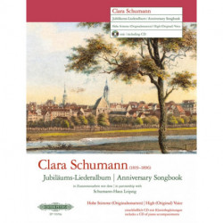 Clara Schumann Anniversary Songbook (High Voice)
