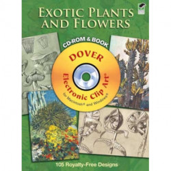 Exotic Plants and Flowers CD-ROM and Book