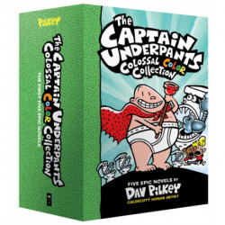 The Captain Underpants Colossal Color Collection (Captain Underpants -1-5 Boxed Set): From the Creator of Dog Man
