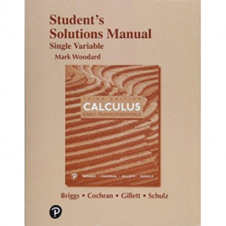 Calculus: Early Transcendentals, 3e ©2019 Student Solutions Manual: Single Variable