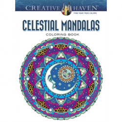 Creative Haven Celestial Mandalas Coloring Book