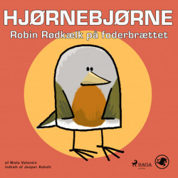 Hjørnebjørne 20 - Robin Rødkælk på foderbrættet